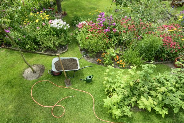Flower Bed Construction in Port Charlotte