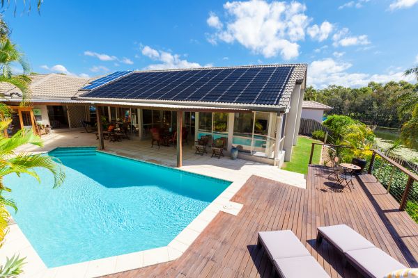 Pool Deck Landscaping in Port Charlotte