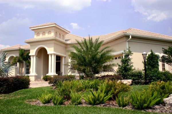New Home Landscaping in Port Charlotte
