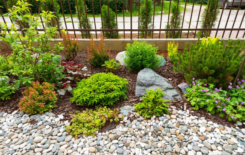 Stone Garden Installation